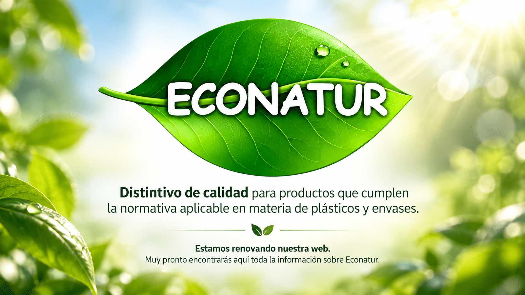 Econatur – Distintivo de calidad para productos y envases